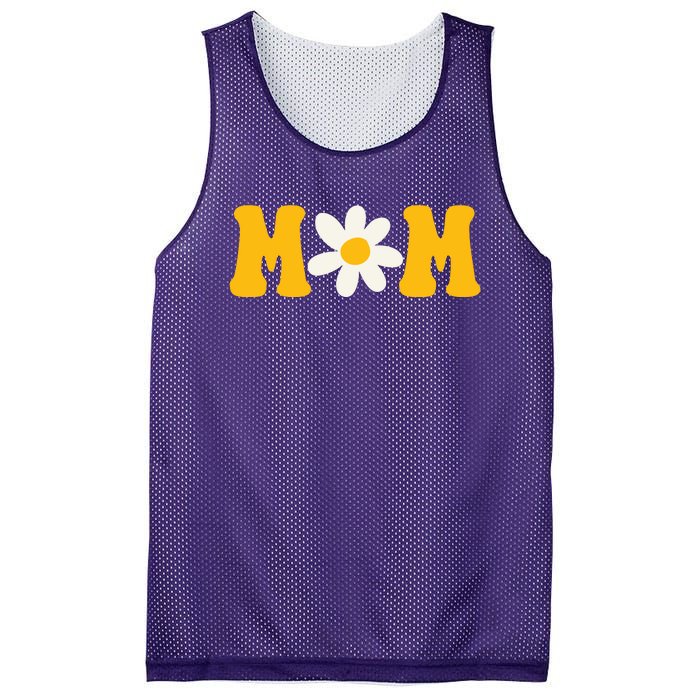 Mom Sunflower Cute Mothers Day Mesh Reversible Basketball Jersey Tank