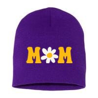 Mom Sunflower Cute Mothers Day Short Acrylic Beanie