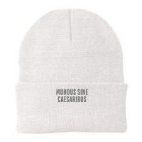 Mundus Sine Caesaribus Graber Message Open Network Knit Cap Winter Beanie