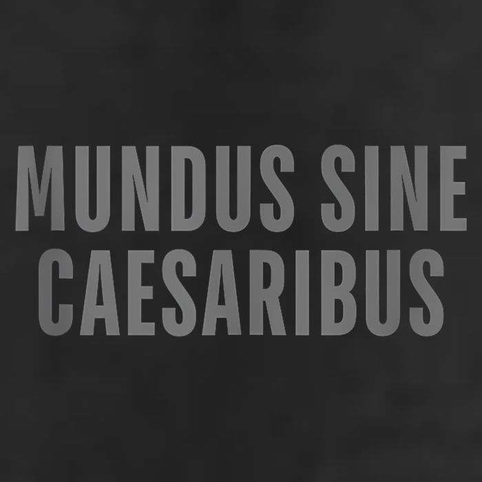Mundus Sine Caesaribus Graber Message Open Network Tank Top Trucker Hat