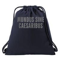 Mundus Sine Caesaribus Graber Message Open Network Tank Top Drawstring Bag