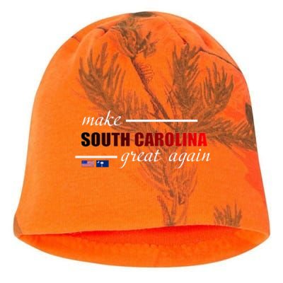 Make South Carolina Great Again Kati - Camo Knit Beanie