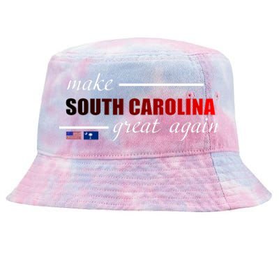 Make South Carolina Great Again Tie-Dyed Bucket Hat