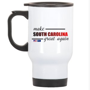 Make South Carolina Great Again Stainless Steel Travel Mug