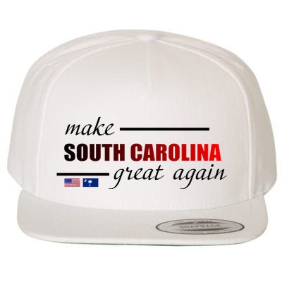 Make South Carolina Great Again Wool Snapback Cap
