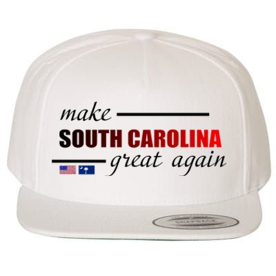 Make South Carolina Great Again Wool Snapback Cap