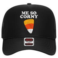 Me So Corny Halloween High Crown Mesh Back Trucker Hat