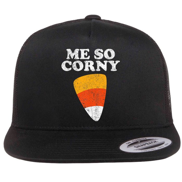 Me So Corny Halloween Flat Bill Trucker Hat