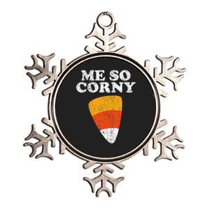 Me So Corny Halloween Metallic Star Ornament