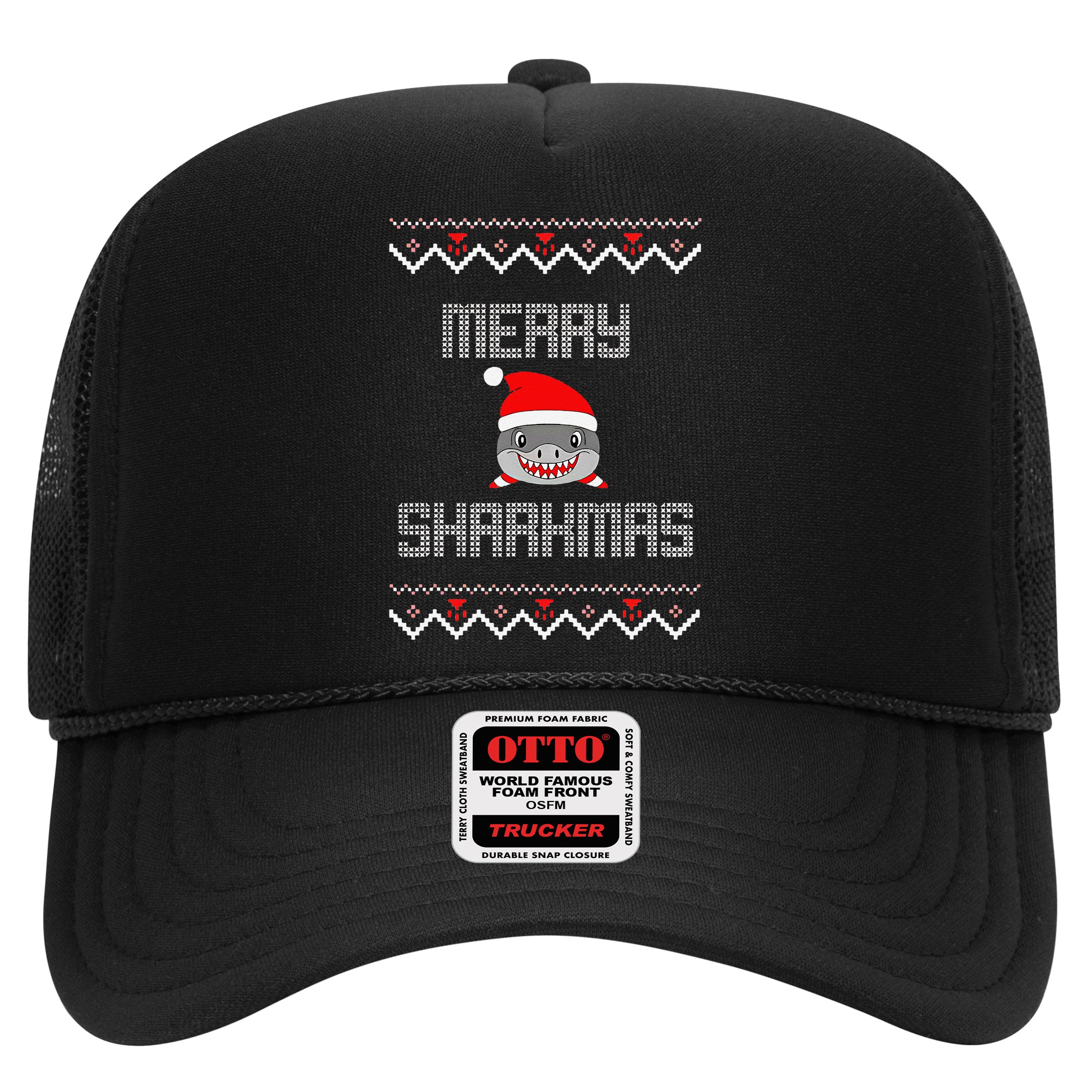 Merry Sharkmas Christmas Funny Shark Ugly Xmas Hat