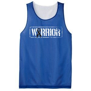 Melanoma Skin Cancer Warrior Gift Black Military Style Ribbon Funny Gift Mesh Reversible Basketball Jersey Tank