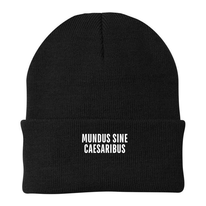 Mundus Sine Caesaribus Graber Message Open Network T-Shirt Knit Cap Winter Beanie