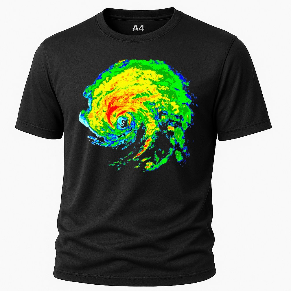 Meteorologist Storm Chasing Weather Radar Image Performance Shirt