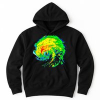 Meteorologist Storm Chasing Weather Radar Image Hoodie