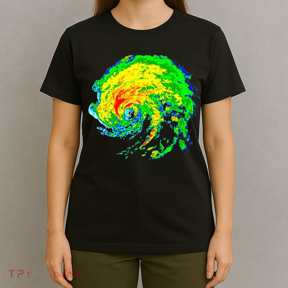 Meteorologist Storm Chasing Weather Radar Image T-Shirt