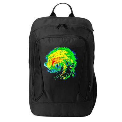 Meteorologist Storm Chasing Weather Radar Image City Backpack