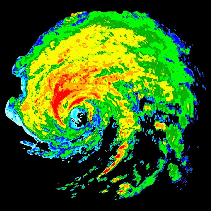 Meteorologist Storm Chasing Weather Radar Image Impact Tech Backpack