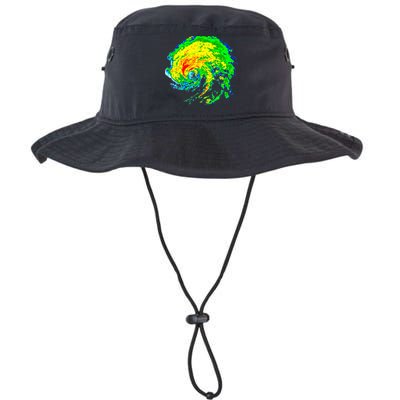 Meteorologist Storm Chasing Weather Radar Image Bucket Hat
