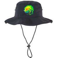 Meteorologist Storm Chasing Weather Radar Image Bucket Hat