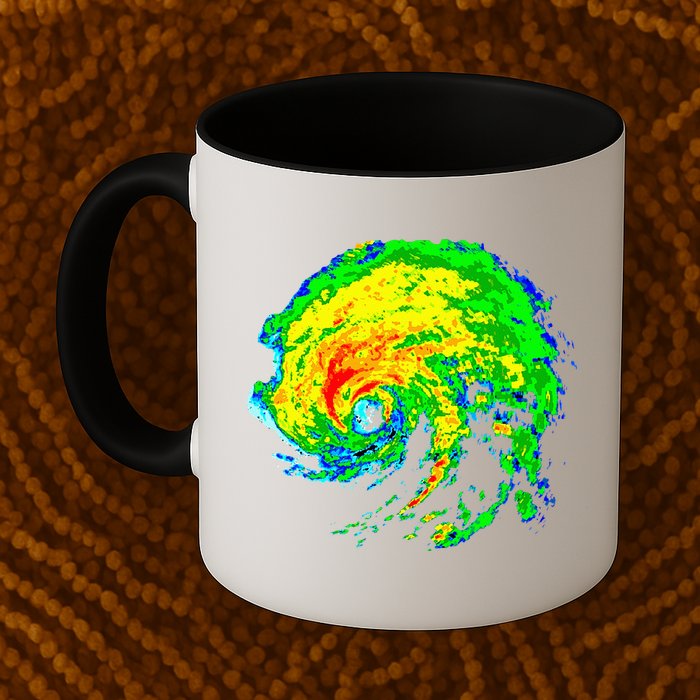 Meteorologist Storm Chasing Weather Radar Image Mug