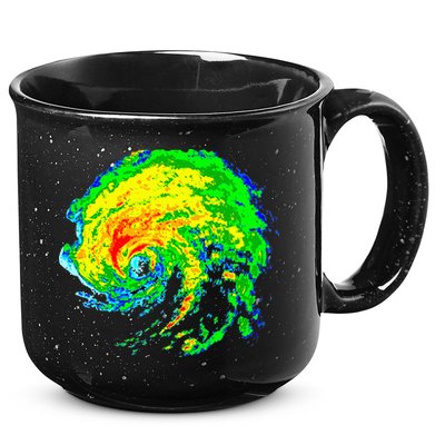 Meteorologist Storm Chasing Weather Radar Image 15oz Campfire Ceramic Mug