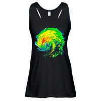 Meteorologist Storm Chasing Weather Radar Image Ladies Essential Flowy Tank