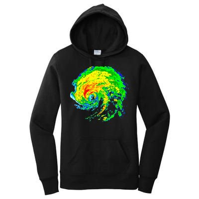Meteorologist Storm Chasing Weather Radar Image Women's Pullover Hoodie