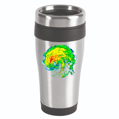 Meteorologist Storm Chasing Weather Radar Image 16oz Travel Tumbler