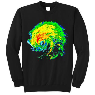 Meteorologist Storm Chasing Weather Radar Image Tall Sweatshirt