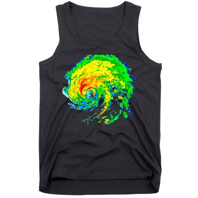 Meteorologist Storm Chasing Weather Radar Image Tank Top