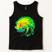 Meteorologist Storm Chasing Weather Radar Image Tank Top
