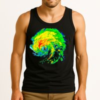 Meteorologist Storm Chasing Weather Radar Image Tank Top