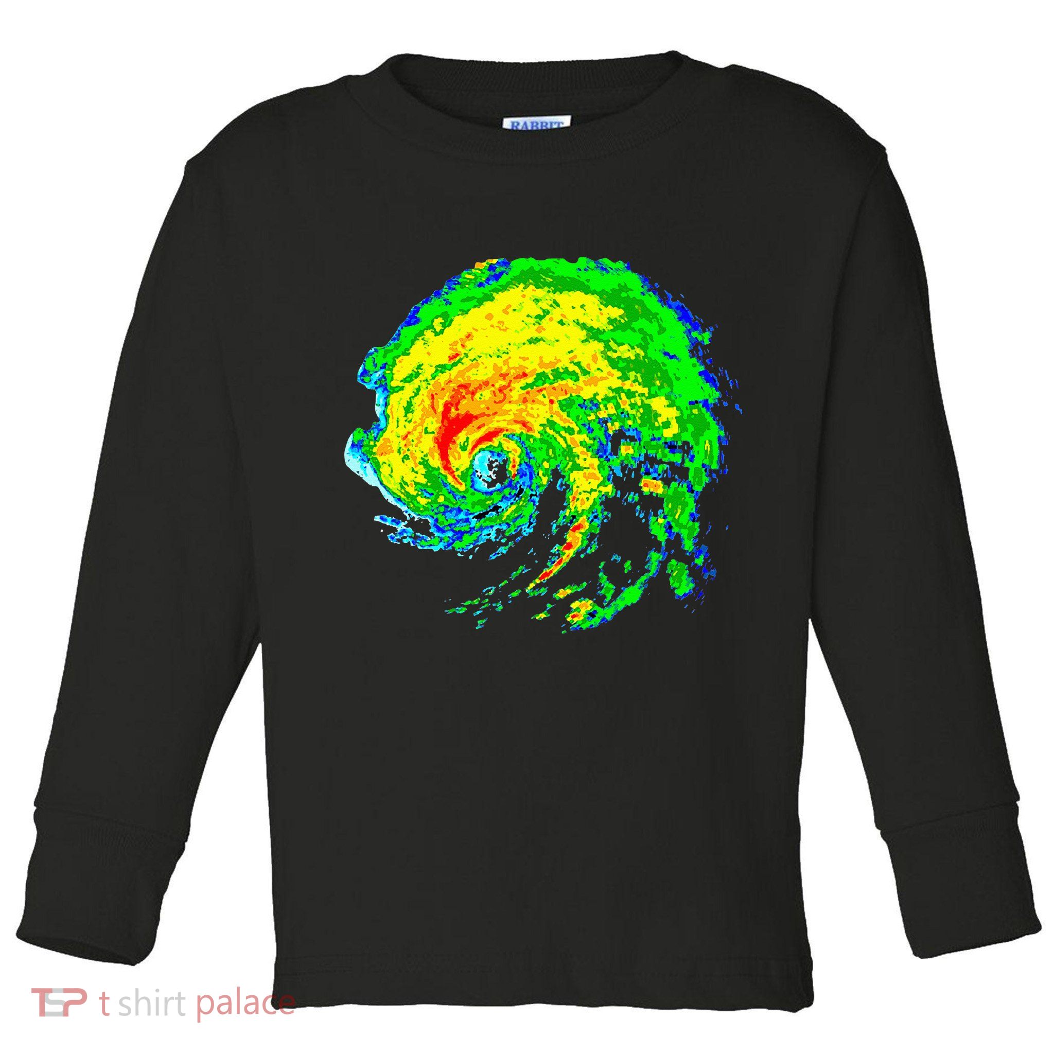 Meteorologist Storm Chasing Weather Radar Image Toddler Long Sleeve Shirt