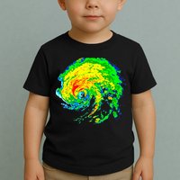 Meteorologist Storm Chasing Weather Radar Image Toddler T-Shirt