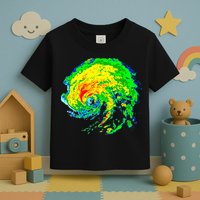 Meteorologist Storm Chasing Weather Radar Image Toddler T-Shirt