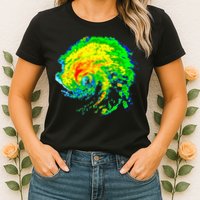 Meteorologist Storm Chasing Weather Radar Image Womens T-Shirt