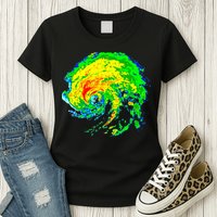 Meteorologist Storm Chasing Weather Radar Image Womens T-Shirt