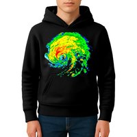 Meteorologist Storm Chasing Weather Radar Image Kids Hoodie