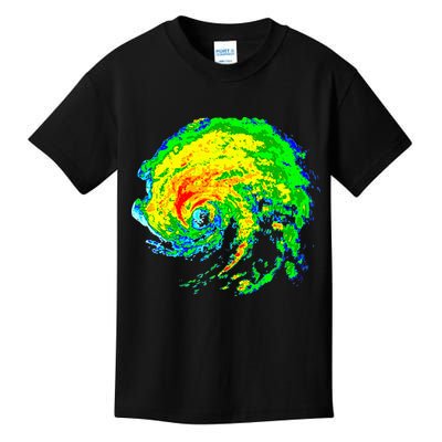 Meteorologist Storm Chasing Weather Radar Image Kids T-Shirt