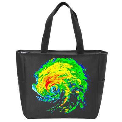Meteorologist Storm Chasing Weather Radar Image Zip Tote Bag