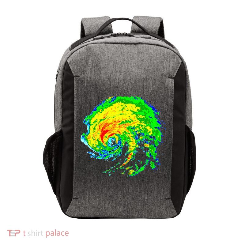 Meteorologist Storm Chasing Weather Radar Image Vector Backpack
