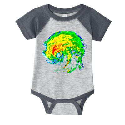Meteorologist Storm Chasing Weather Radar Image Infant Baby Jersey Bodysuit