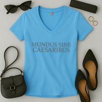 Mundus Sine Caesaribus Tee Mundus Sine Caesaribus Women's V-Neck T-Shirt