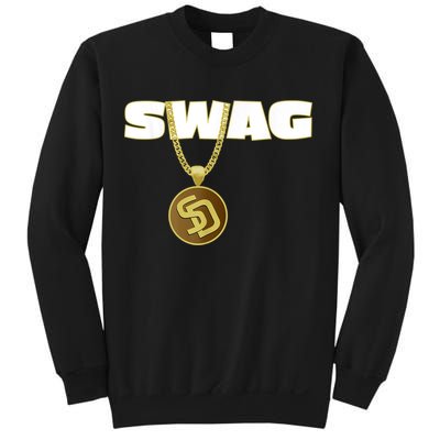 Mens Swags Chain San Diego SD Baseball Home Run Kids Boys Sweatshirt