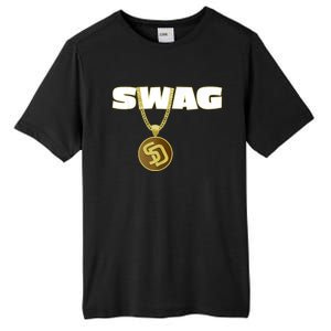 Mens Swags Chain San Diego SD Baseball Home Run Kids Boys Tall Fusion ChromaSoft Performance T-Shirt