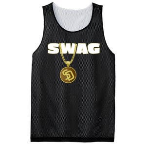 Mens Swags Chain San Diego SD Baseball Home Run Kids Boys Mesh Reversible Basketball Jersey Tank