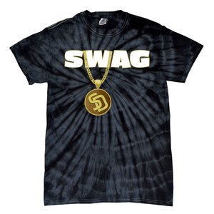 Mens Swags Chain San Diego SD Baseball Home Run Kids Boys Tie-Dye T-Shirt