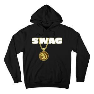 Mens Swags Chain San Diego SD Baseball Home Run Kids Boys Tall Hoodie