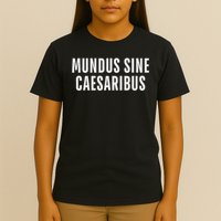 Mundus Sine Caesaribus Graber Message Open Network T-Shirt