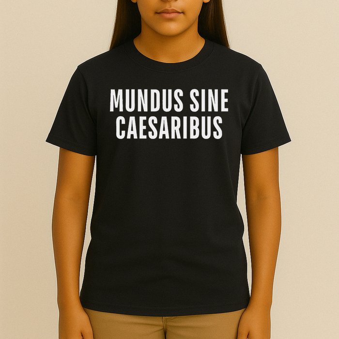 Mundus Sine Caesaribus Graber Message Open Network T-Shirt